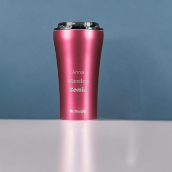 Ceramic-coated thermal Coffee Mug Dr.Bacty Apollo 2.0 360 ml - Pink