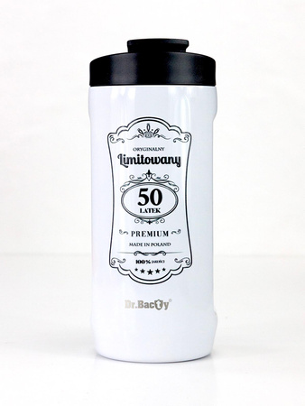 Dr.Bacty Notus For your 50th birthday beverage cup - white