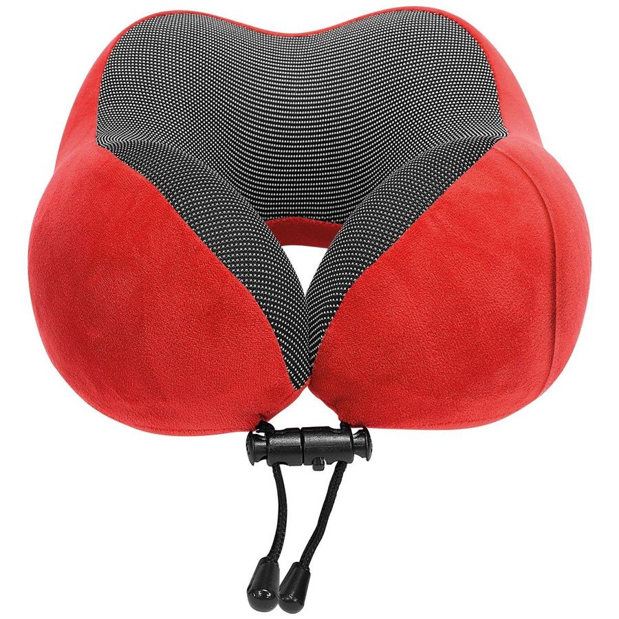 Travel cushion on the neck Dr. Bacty - red