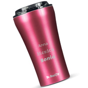Kubek termiczny na kawę Dr.Bacty Apollo 2.0 - 360 ml - Pink - Z twoim grawerem