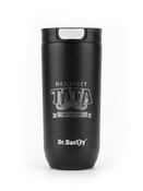 Dr.Bacty Atlas 540ml, matt black – thermal coffee mug for dad