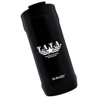 Cooler for a can Dr. Bacty notus for dad - black