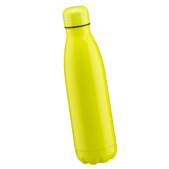 Butelka termiczna stalowa Dr.Bacty Atena 500 ml - Fluo Yellow