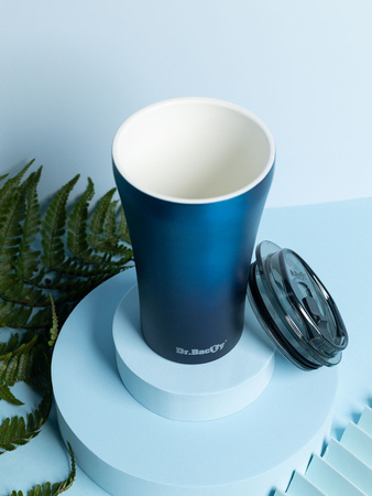 Dr.Bacty Apollo 2.0 thermal coffee mug - 360 ml - Monaco Blue