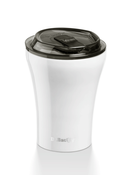 Coffee thermal mug with ceramic coating Dr. Bacty Apollo 227 ml - white - Display Product