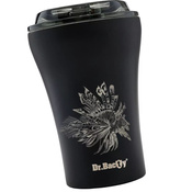 Kubek na kawę termiczny  Dr.Bacty Apollo 227 ml - Morski - czarny