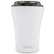 Coffee thermal mug with ceramic coating Dr. Bacty Apollo 227 ml - white - Display Product