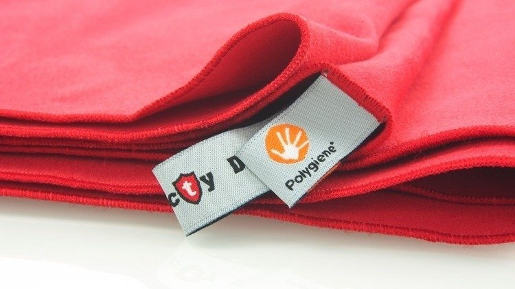 Dr.Bacty XL 70x140 quick-dry sports towel - Red