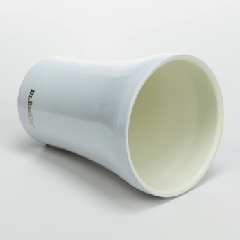 Coffee thermal mug with ceramic coating Dr. Bacty Apollo 227 ml - white - Display Product