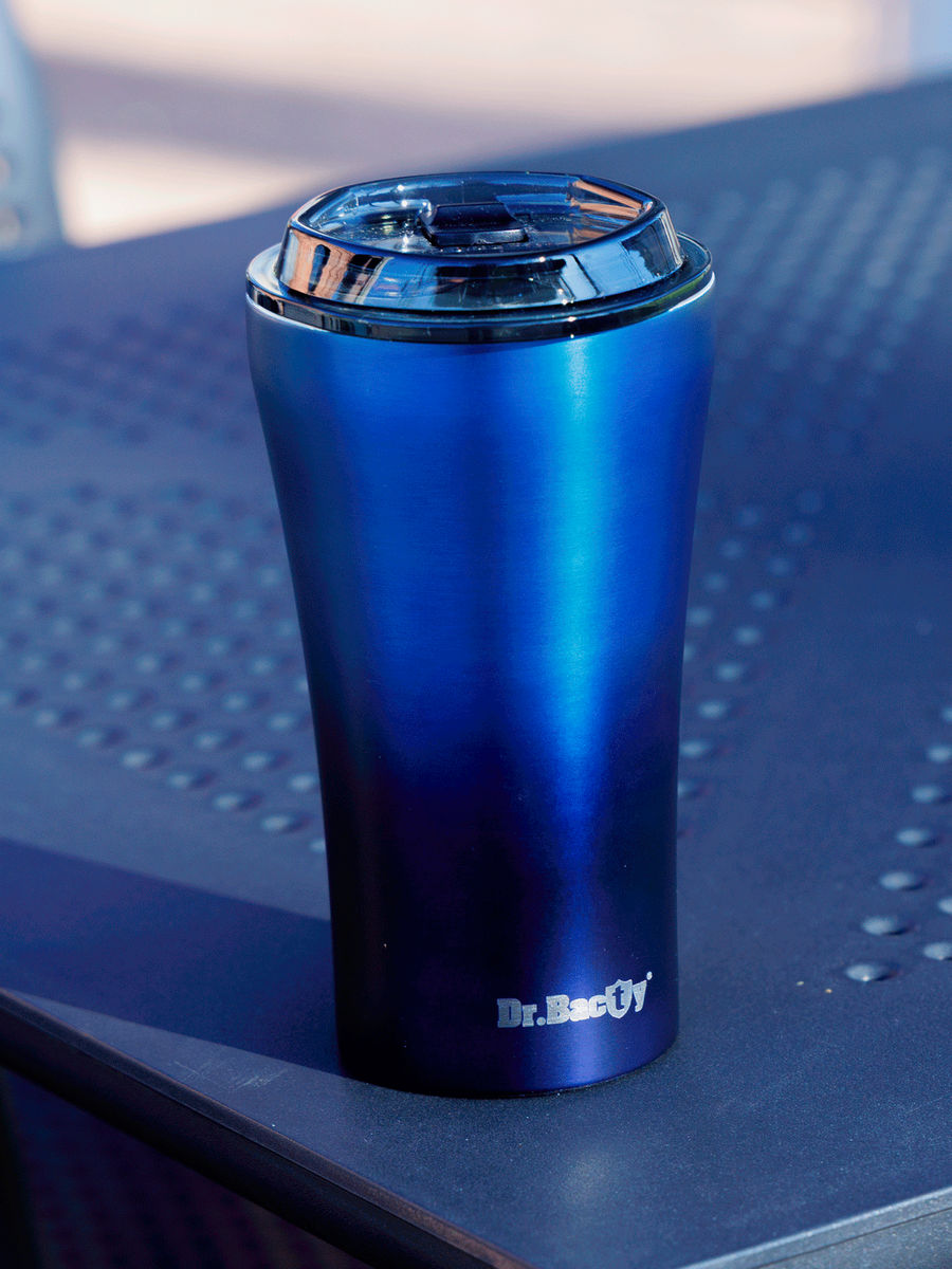 Dr.Bacty Apollo 2.0 thermal coffee mug - 360 ml - Monaco Blue - after sales