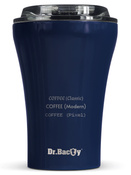 Dr.Bacty Apollo ceramic-coated coffee mug 227 ml - blue