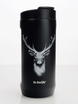 Thermal coffee mug 2-in-1 Dr.Bacty Notus 360 ml - black.