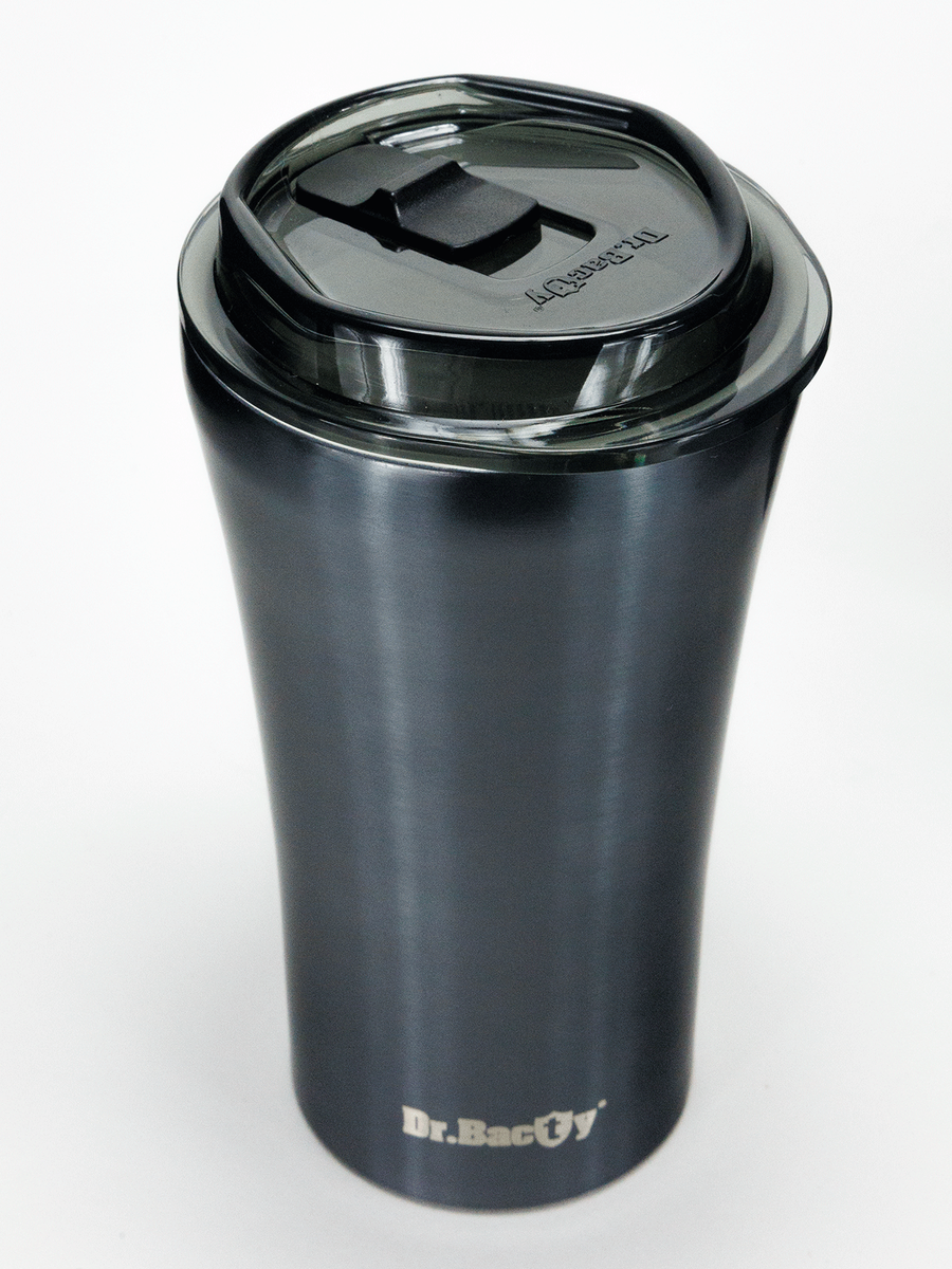 Dr.Bacty Apollo 2.0 thermal coffee mug - Aries - 360 ml - Gunmetal