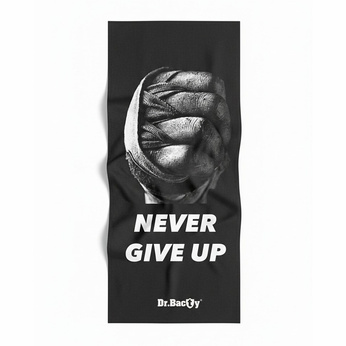 Dr.Bacty 60x130 double-sided quick-dry towel - Never give up