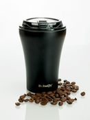 Kubek termiczny do kawy z powłoką ceramiczną Dr.Bacty Apollo 227 ml - czarny - Warszawa
