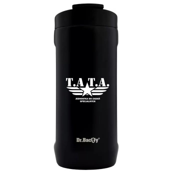 Cooler for a can Dr. Bacty notus for dad - black