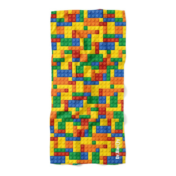 Ręcznik szybkoschnący dwustronny Dr.Bacty XL 70x140 – Pixel