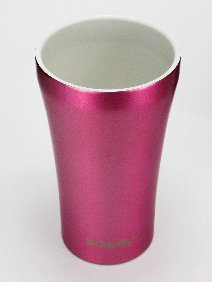 Kubek termiczny na kawę Dr.Bacty Apollo 2.0 - Oda do młodości - 360 ml - Pink