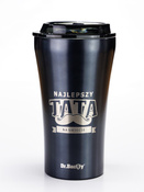 Dr.Bacty Apollo 2.0 thermal coffee mug - Best dad - 360 ml - Gunmetal
