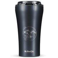 Kubek termiczny na kawę Dr.Bacty Apollo 2.0 - "Lew"  - 360 ml  - Gunmetal