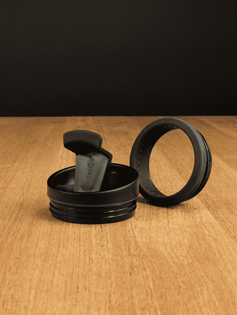 Zestaw kubków termicznych Contigo West Loop 2.0 470ml - stalowy + Dr.Bacty Notus 360 ml - biały