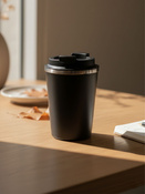 Dr. Bacty Eco Thermal Mug Terra – Matte Black