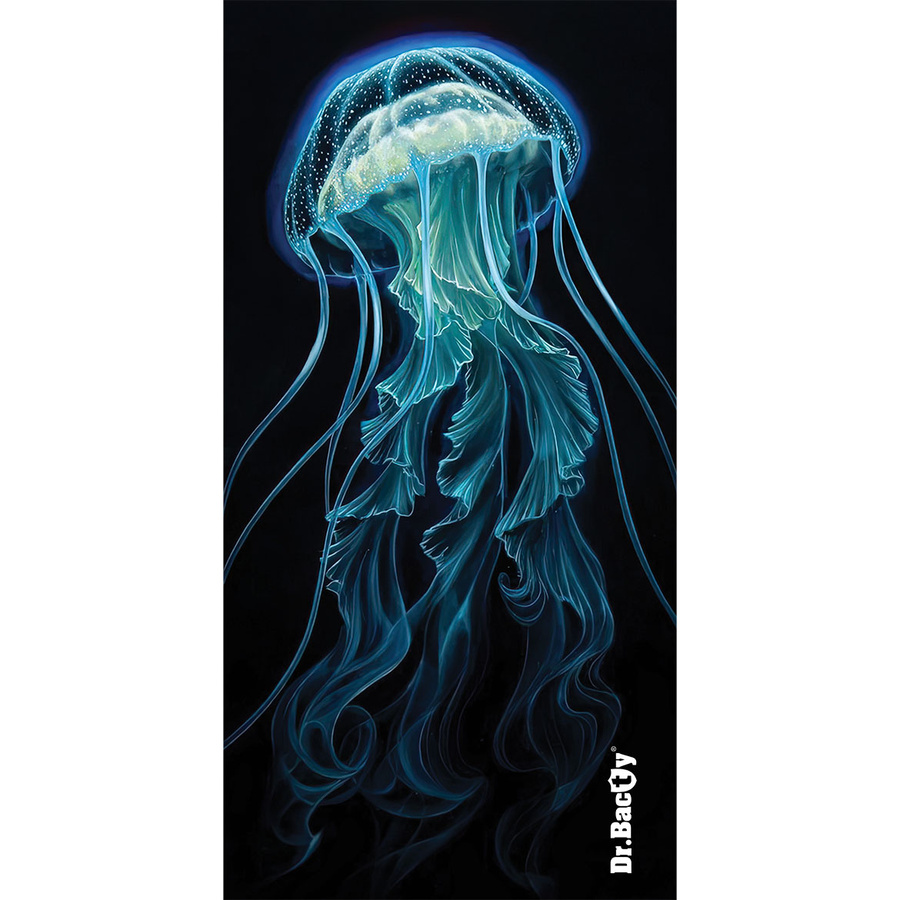 Ręcznik szybkoschnący dwustronny Dr.Bacty XL 70x140 – Medusa