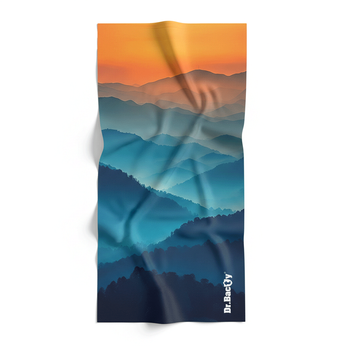 Dr.Bacty 70x140 double-sided quick-dry towel - Beskidy