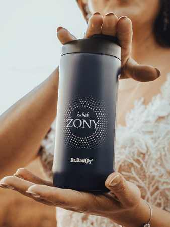 Zestaw kubków termicznych dla zakochanych Dr.Bacty Notus 360 ml