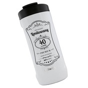 Kubek na napoje Dr.Bacty  Notus 360 ml - Na 40 urodziny - biały