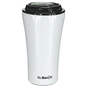 Dr.Bacty Apollo 2.0 thermal coffee mug - Ode to Youth - 360 ml - Glossy White