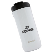 Car mug Dr. Bacty Notus for the Manager - white