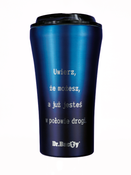 Ceramic-coated thermal Coffee Mug Dr.Bacty  Apollo 2.0 360 ml - Monaco Blue