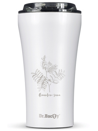 Thermal Coffee Mug Dr.Bacty Apollo 2.0 360 ml "Brandy mint" – White