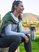 Contigo West Loop 2.0 470ml Thermal Mug Set - Steel + Dr.Bacty Notus 360 ml - Navy blue