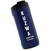 Thermal coffee mug 2in1 Dr.Bacty Notus 360 ml - Damn - navy blue.