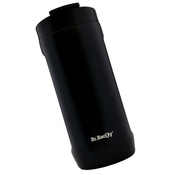 Thermal coffee mug 2-in-1 Dr.Bacty Notus 360 ml - black.