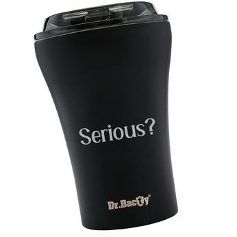 Coffee mug Dr. Bacty Apollo Serious - Black