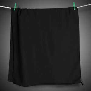 Dr. Bacty quick-dry sports towel 43x90 - Black