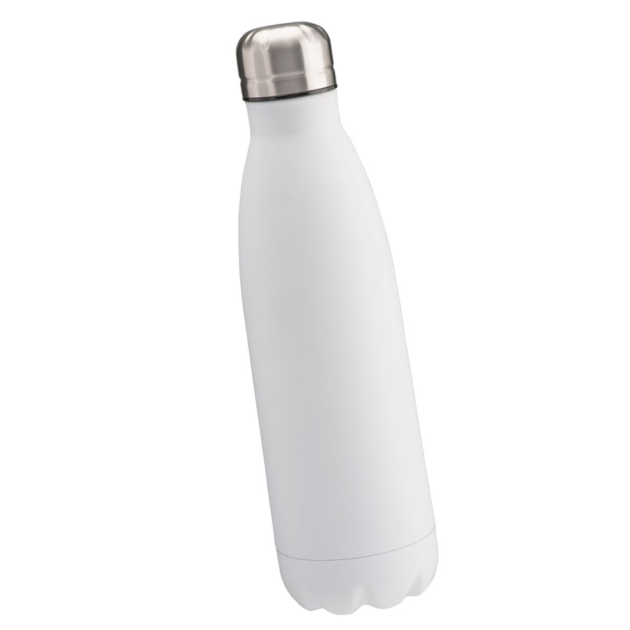 Butelka termiczna stalowa Dr.Bacty Atena 500 ml - Biały mat