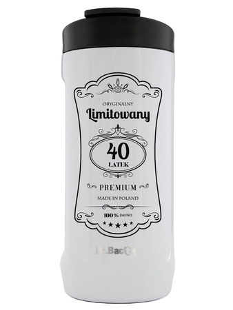 Dr.Bacty Notus For your 40th birthday beverage cup - white