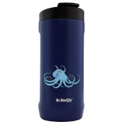 Kubek termiczny Dr.Bacty Notus 360 ml - Z ośmiornicą - granatowy