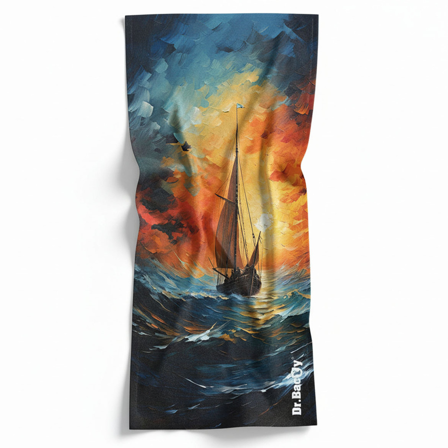 Dr.Bacty 70x140 double-sided quick-dry towel - Sailor