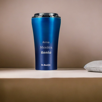 Ceramic-coated thermal Coffee Mug Dr.Bacty Apollo 2.0 360 ml - Monaco Blue