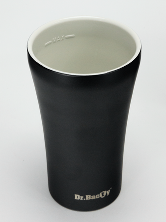 Dr.Bacty Apollo 2.0 thermal coffee mug - 360 ml - Black Matt -  after sales