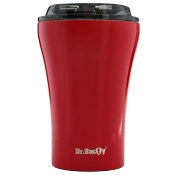 Kubek termiczny do kawy Dr.Bacty Apollo - 227 ml - czerwony
