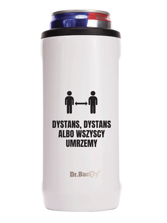 Thermal mug Dr. Bacty Notus distance - white