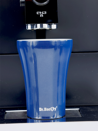 Kubek termiczny do kawy  Dr.Bacty Apollo - 227 ml - Dla nauczyciela - niebieski
