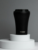Coffee thermal mug with ceramic coating Dr.Bacty Apollo 227 ml - black