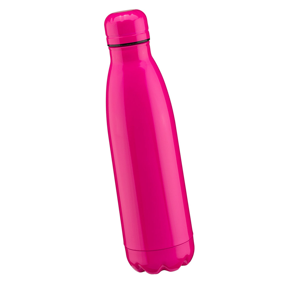 Butelka termiczna stalowa Dr.Bacty Atena 500 ml - Fluo Fuksja